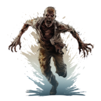 Scary Zombie isolated png