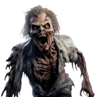 unheimlich Zombie isoliert png