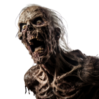 pauroso zombie isolato png