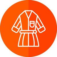 diseño de icono de vector de kimono