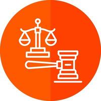 Court Vector Icon Design