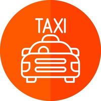 Taxi Vector Icon Design