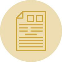 Document Vector Icon Design