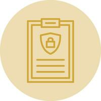 Privacy policy Vector Icon Design