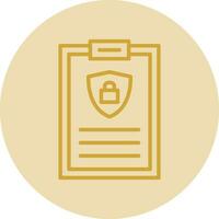 Privacy policy Vector Icon Design