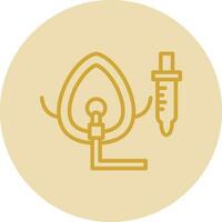 Oxygen Mask Vector Icon Design