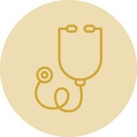 Stethoscope Vector Icon Design