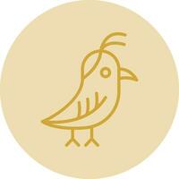 Bird Vector Icon Design