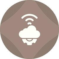 Cloud Automation Vector Icon