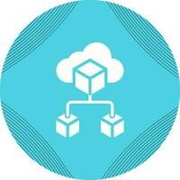 Cloud Infrastructure Vector Icon