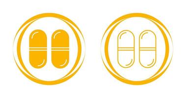 Capsules Vector Icon