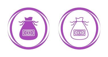 Money Bag Vector Icon