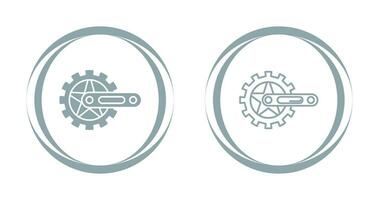 Crankset Vector Icon