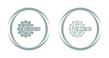 Crankset Vector Icon