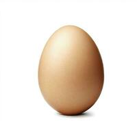 Egg. Isolated on white background. AI Generative photo