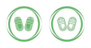 Slippers Vector Icon