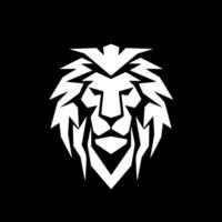 Lion, Minimalist and Simple Silhouette - Vector illustration