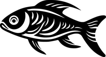 pescado - minimalista y plano logo - vector ilustración