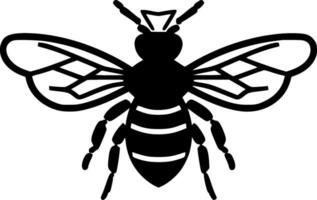 Bee - High Quality Vector Logo - Vector illustration ideal for T-shirt graphic