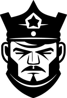 Army - Minimalist and Flat Logo - Vector illustration