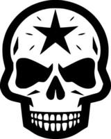 Skull - High Quality Vector Logo - Vector illustration ideal for T-shirt graphic