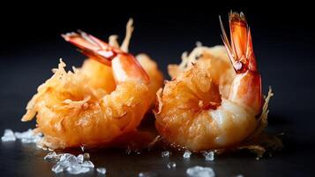 a Tempura with blur background photo