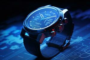 3d realistic smartwatch photo