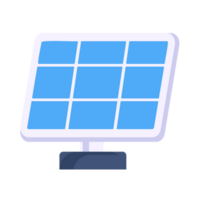 Solar power element isometric icon. png
