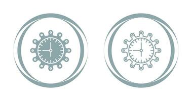 Clock Vector Icon