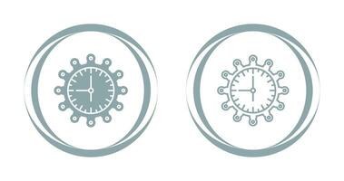 Clock Vector Icon