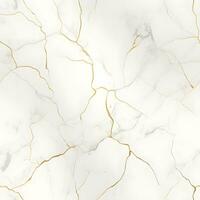 White Gold Luxury Abstract Marble Seamless Texture photo