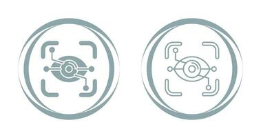 Eye Recognition Vector Icon