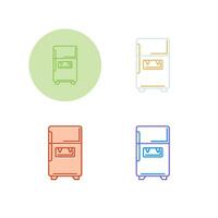 Refrigerator Vector Icon