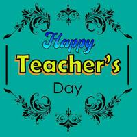 teacher day artwork vector