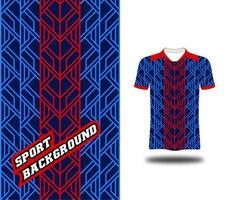 line pattern kit mock up apparel jersey sport vector