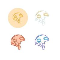 Helmet Vector Icon