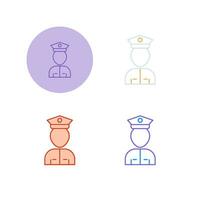 Airport Security Vector Icon