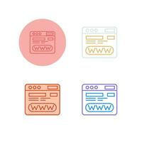 Browser Vector Icon