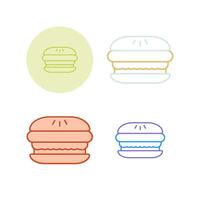 Hamburger Vector Icon