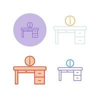 Information Desk Vector Icon