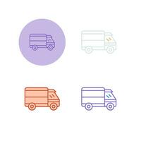 Delivery Truck Vector Icon