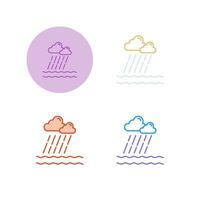 Monsoon Vector Icon