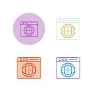 Worldwide Vector Icon