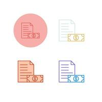 Salary Vector Icon