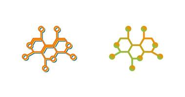 Molecule Structure Vector Icon