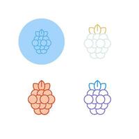 Raspberry Vector Icon