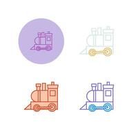 Toy Train Vector Icon