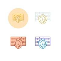 Firewall Vector Icon