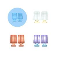 Solar Panel Vector Icon