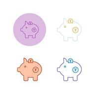 Piggy Bank Vector Icon